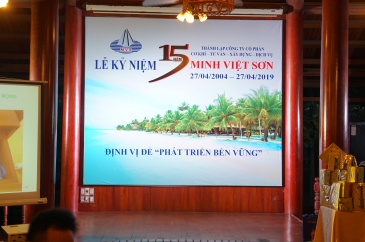 Kỷ niệm 15 năm thành lập công ty Minh Việt Sơn