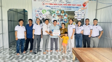 HỘI KẾT CẤU THÉP MIỀN NAM - SSA XÓA NHÀ TẠM, NHÀ DỘT NÁT NĂM 2025